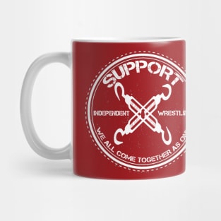 support independent wrestling Mug